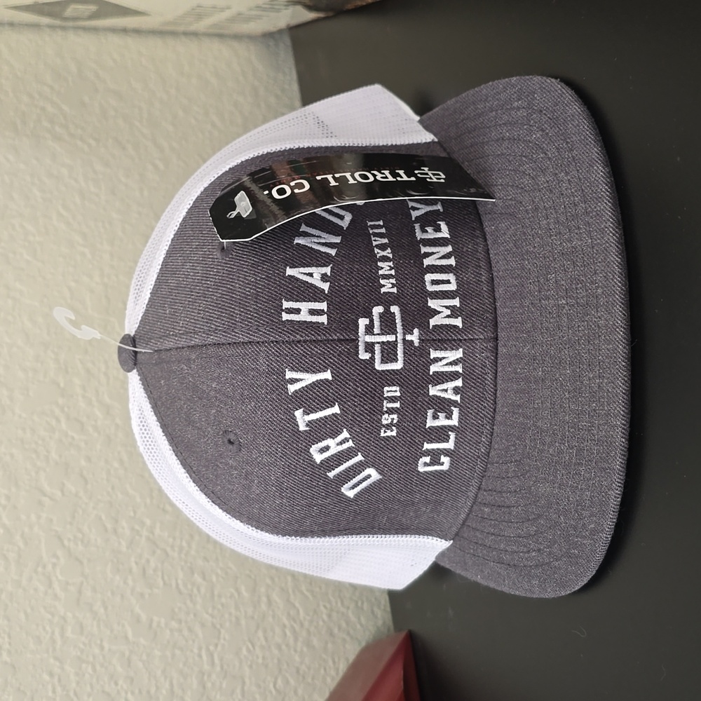 Dirty Hands Clean Money snapback hat